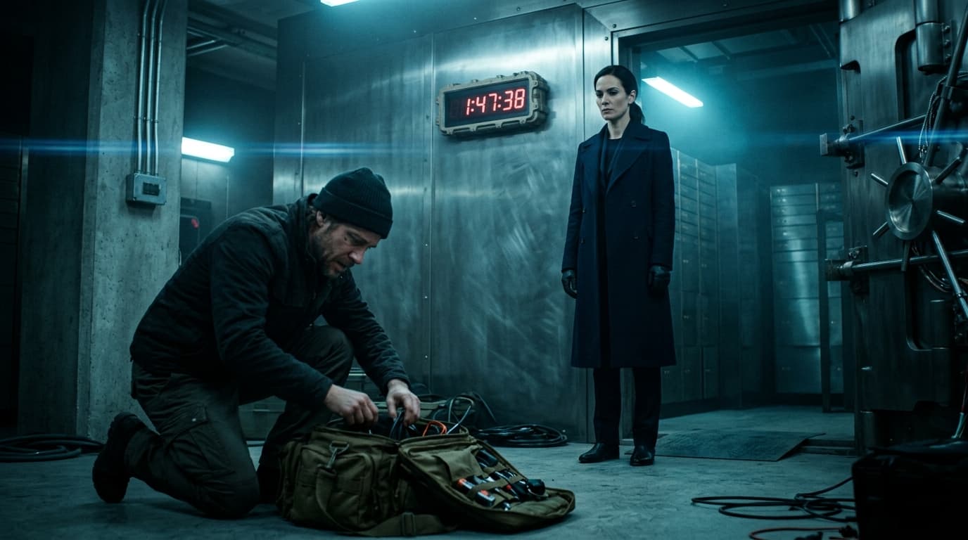 The Vault Heist Cinematic Still Frame